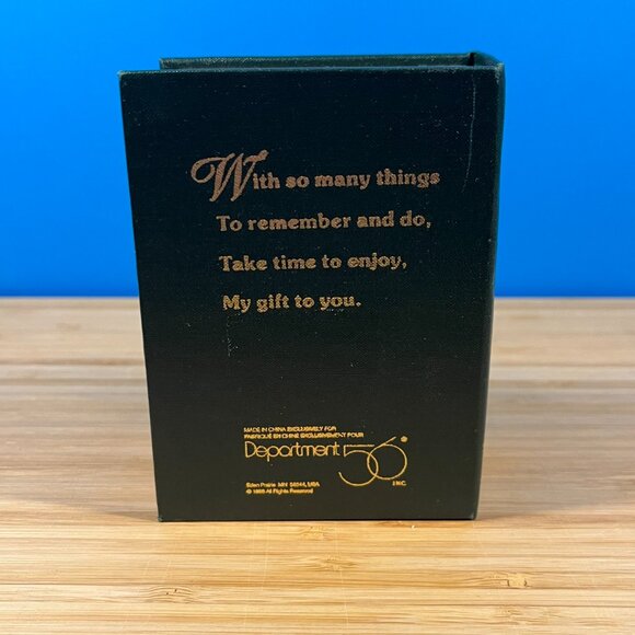 Department 56 Snowbabies Ornament "My Gift to You" #68909 w/Box Retired Vintage - Picture 12 of 14